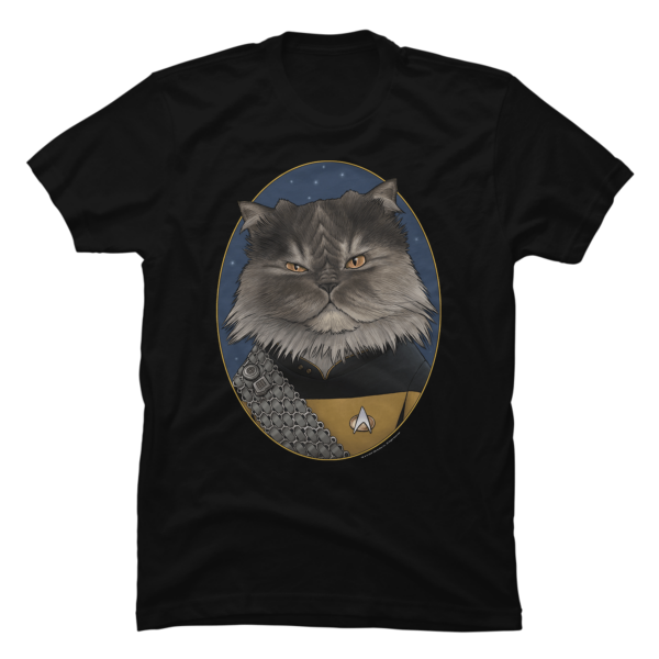 star trek cat shirt